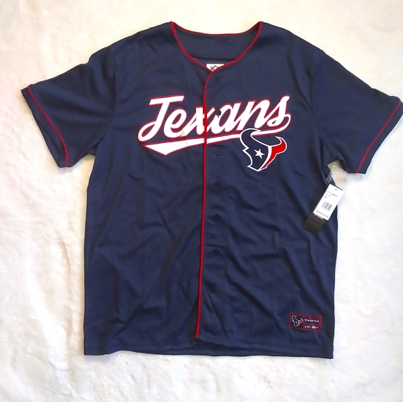 texans baseball jersey